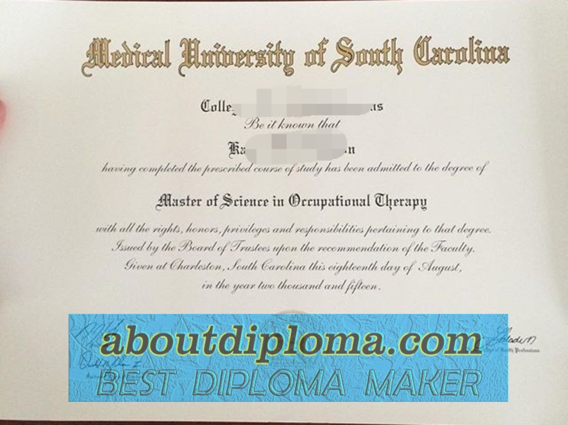 Best Fake Medical University of South Carolina Diploma: Your Gateway to Success - 专业证书