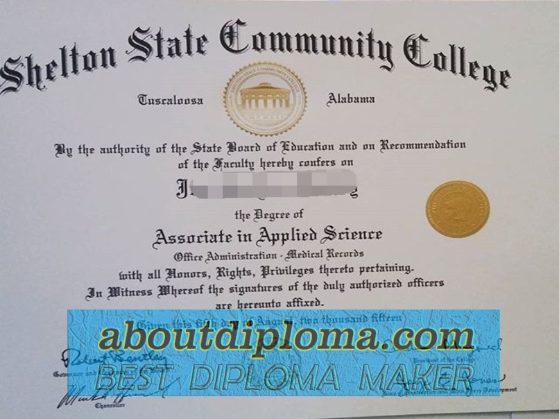 Best Fake Shelton State Community College Degree: How to Get One - 专业证书