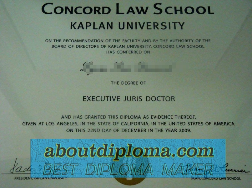 Buy Fake Concord Law School Diploma: Is It Worth the Risk?