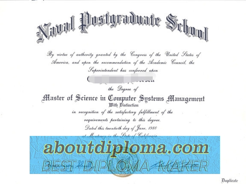 Buy Fake Naval Postgraduate School Degree: Is It Worth the Risk?