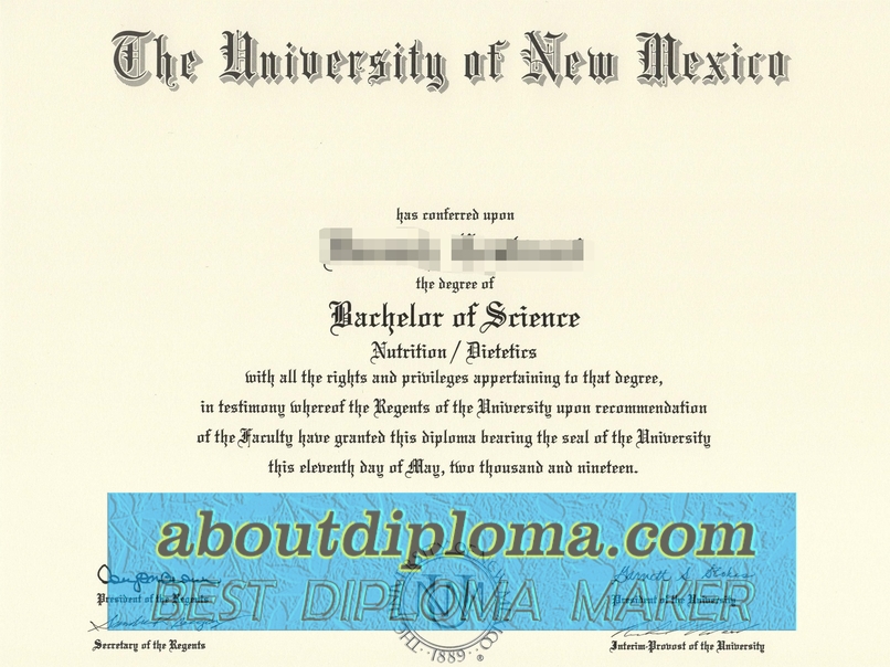 Buy Fake University of New Mexico Diploma: A Comprehensive Guide