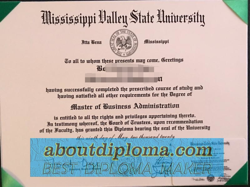 Buy Online Mississippi Valley State University Degree: Your Gateway to Success - 专业证书