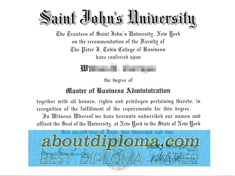 Buy Online Saint John’s University Degree: A Comprehensive Guide - 专业证书