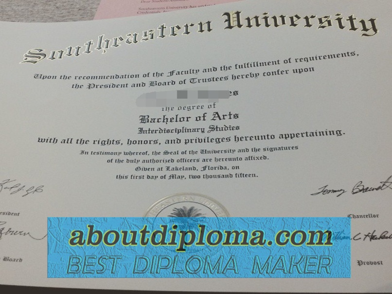 Buy Online Southeastern University Diploma: A Guide for Students and Professionals - 专业证书