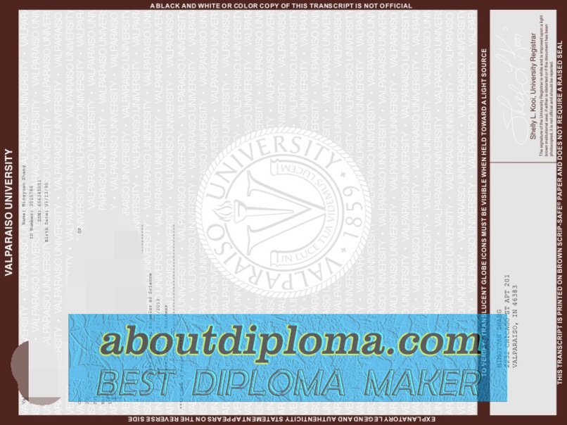 Buy Online Valparaiso University Diploma: A Comprehensive Guide - 专业证书