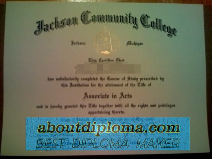 How to Copy a Fake Jackson Community College Diploma: A Step-by-Step Guide - 专业证书