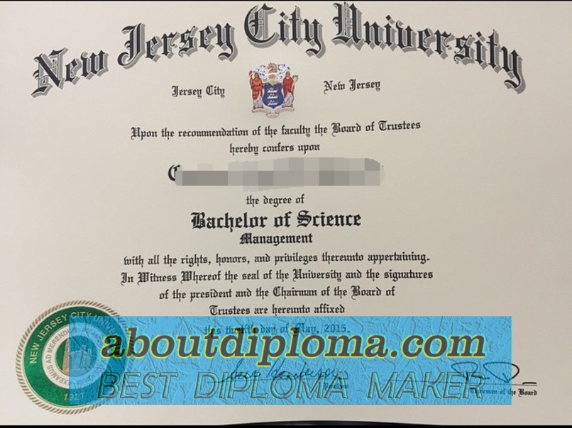 How to Copy a Fake New Jersey City University Degree: A Step-by-Step Guide - 专业证书