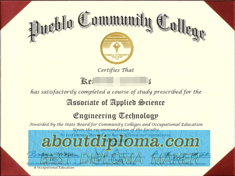 How to Copy a Fake Pueblo Community College Degree: A Step-by-Step Guide - 专业证书