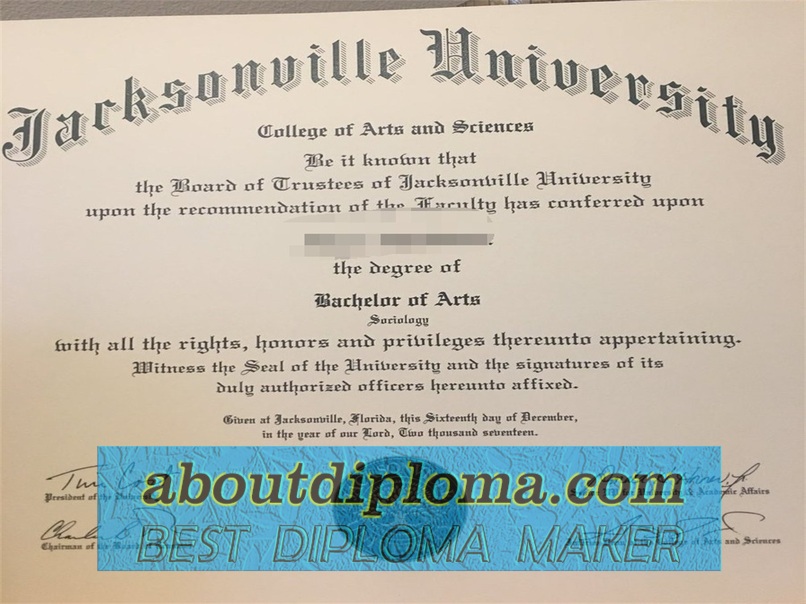 How to Copy Jacksonville University Diploma: A Step-by-Step Guide - 专业证书