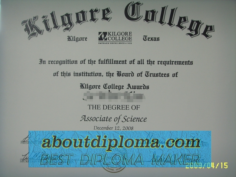 How to Buy a Kilgore College Diploma: A Step-by-Step Guide