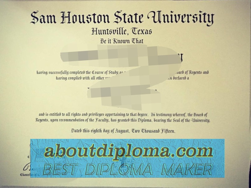 How Fast Can You Get a Fake Sam Houston State University Degree?