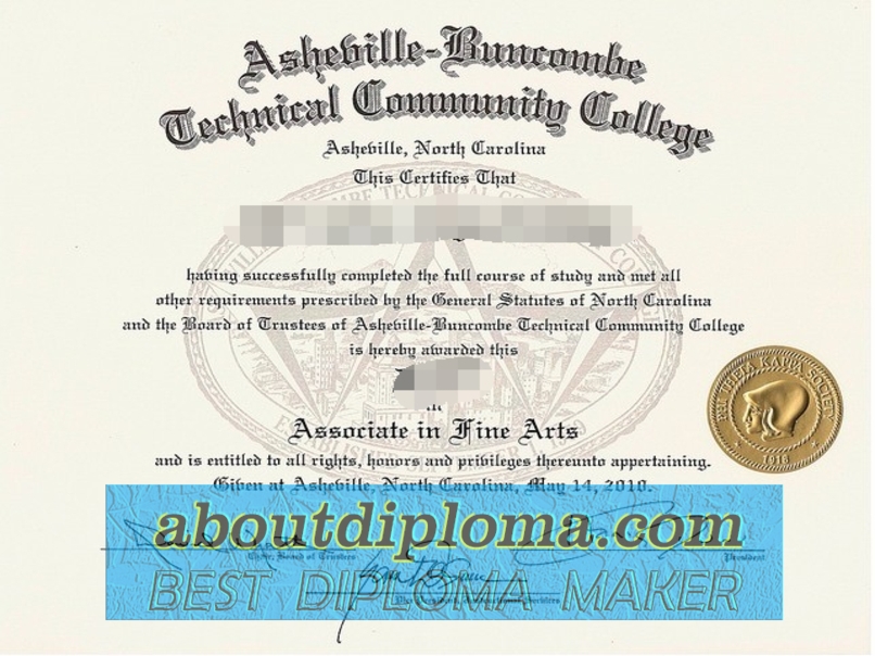 How to Buy a Fake Asheville-Buncombe Technical Community College Degree: Step-by-Step Guide - 专业证书