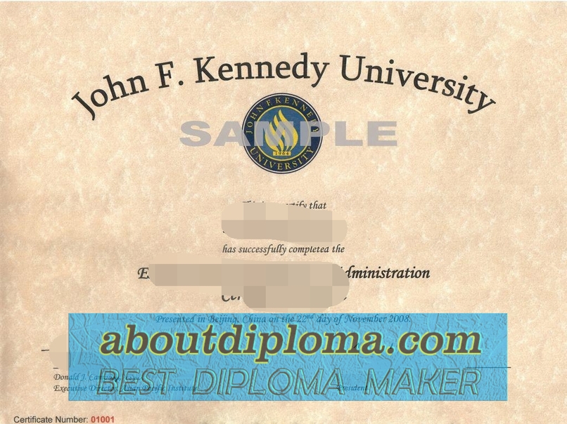 How to Buy a Fake John F. Kennedy University Diploma: A Step-by-Step Guide - 专业证书