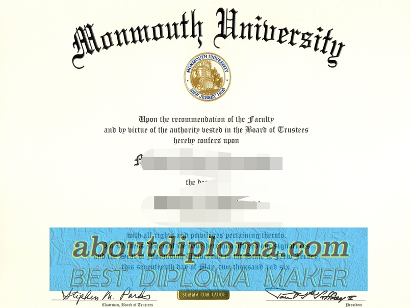 How to Buy a Fake Monmouth University Degree: A Step-by-Step Guide - 专业证书