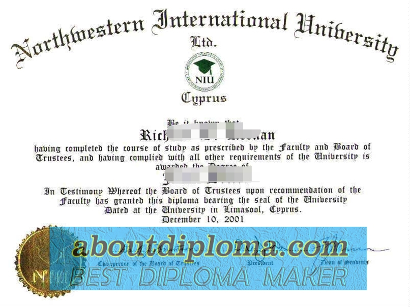 How to Buy a Fake Northwestern International University Degree: A Step-by-Step Guide - 专业证书制造