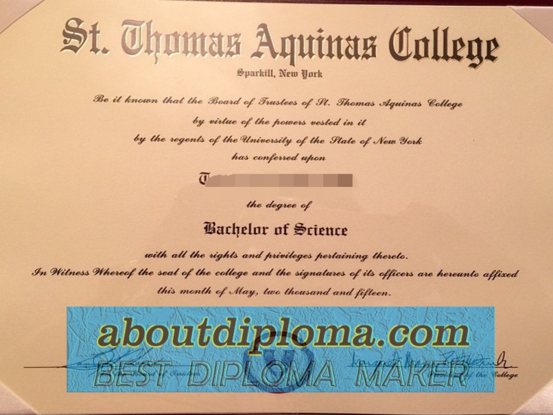 How to Buy a Fake Saint Thomas Aquinas College Diploma: Step-by-Step Guide