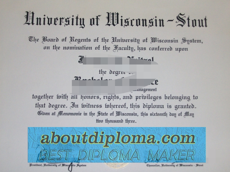 How to Buy a Fake University of Wisconsin-Stout Degree: A Step-by-Step Guide - 专业证书