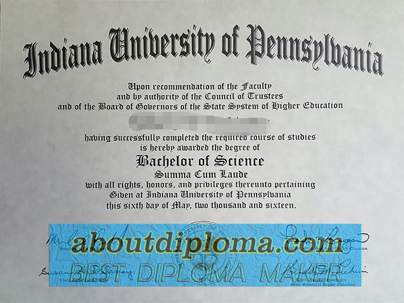 How to Buy a Fake Indiana University of Pennsylvania Diploma: A Step-by-Step Guide
