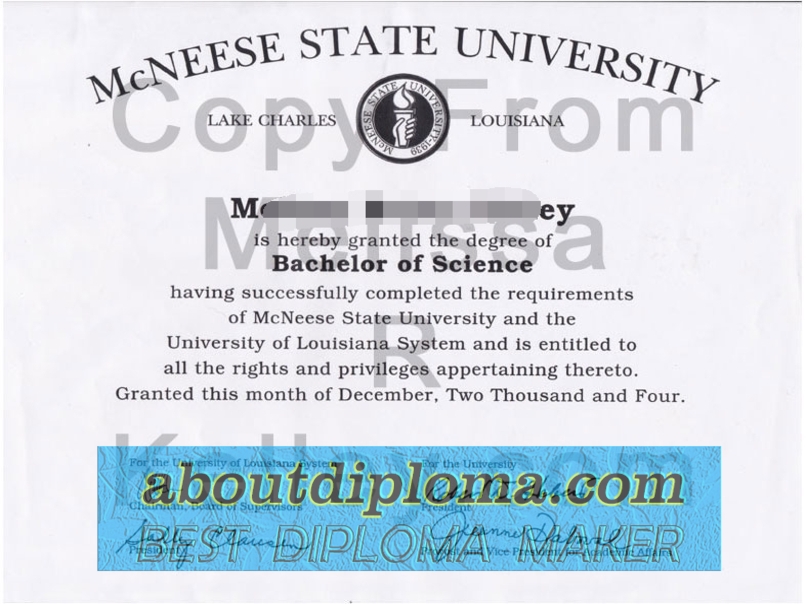 How to Buy a Phony McNeese State University Diploma: A Step-by-Step Guide - 专业证书