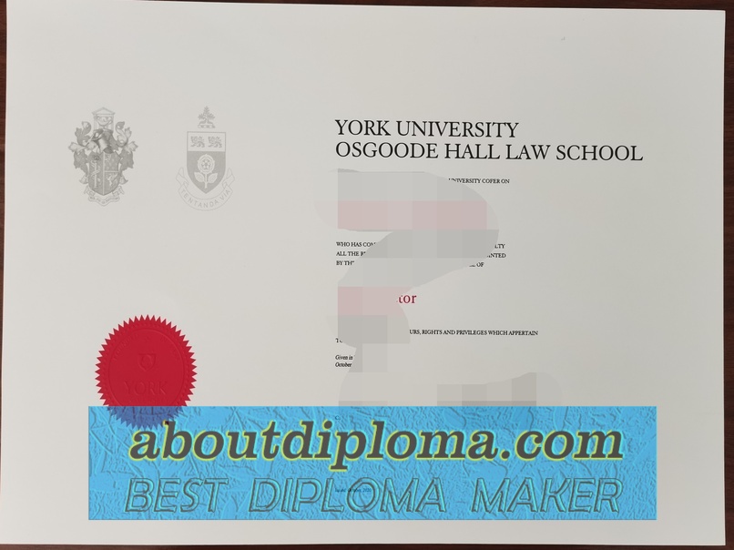 How to Buy a Phony Osgoode Hall Law School Degree: A Step-by-Step Guide - 专业证书