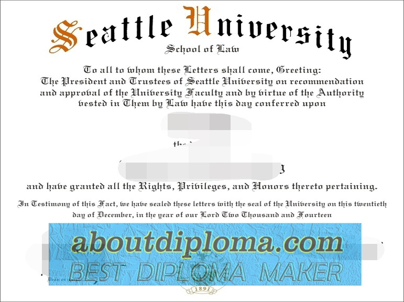 How to Buy a Phony Seattle University Degree: A Step-by-Step Guide - 专业证书