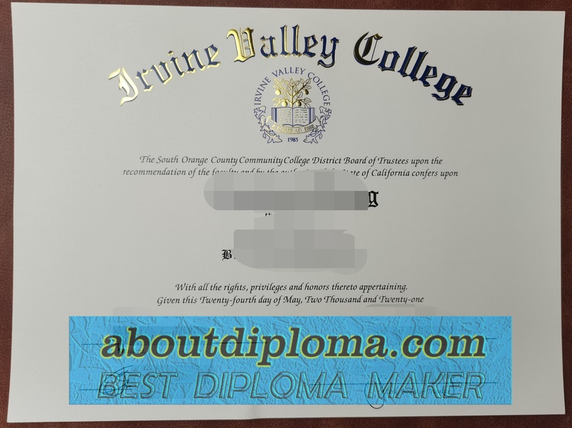How to Create a Fake Irvine Valley College Diploma: Step-by-Step Guide