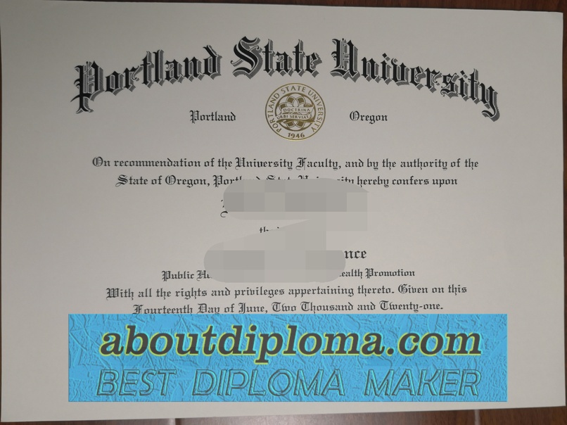How to Create a Fake Portland State University Degree: A Step-by-Step Guide