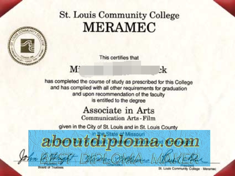 How to Create a Fake Saint Louis Community College Degree: Step-by-Step Guide - 专业证书