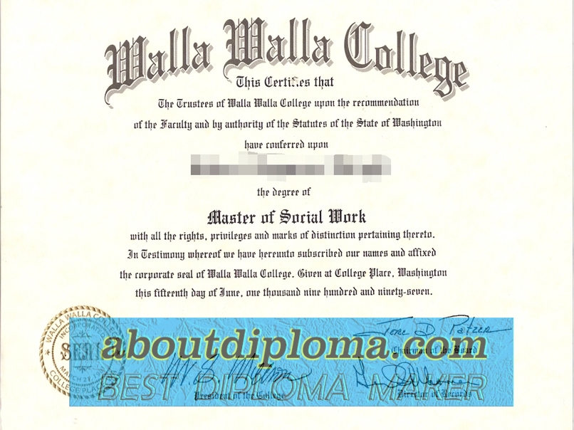How to Create a Fake Walla Walla College Diploma: Step-by-Step Guide