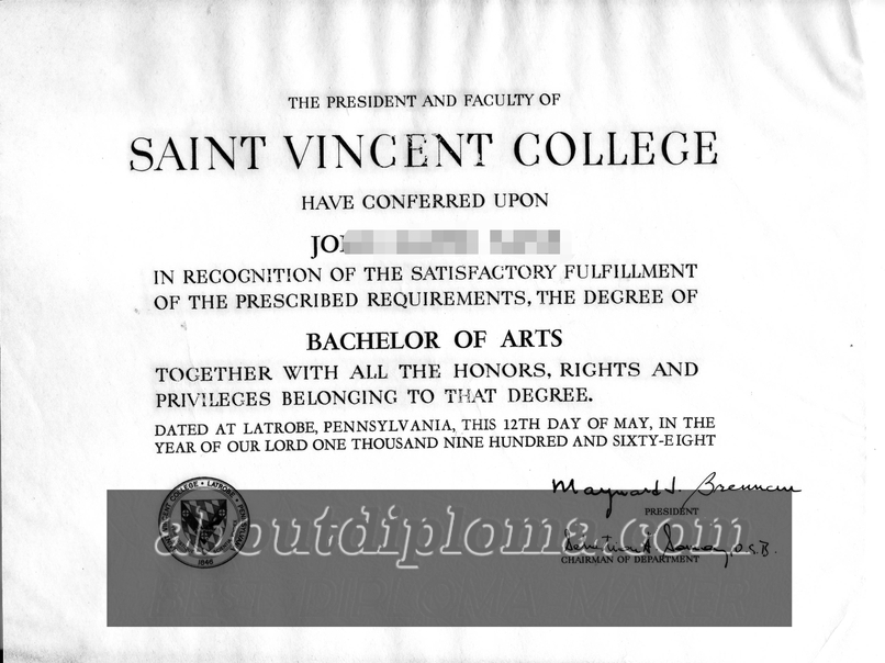 How to Order a Fake Saint Vincent College Diploma: A Step-by-Step Guide - 专业证书制造