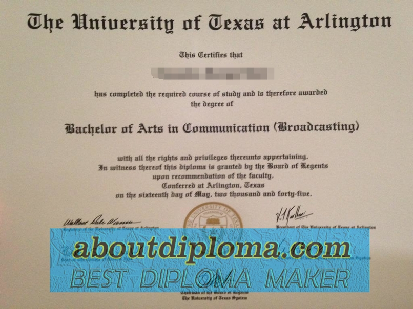 How to Order a Fake University of Texas at Arlington Degree: A Step-by-Step Guide