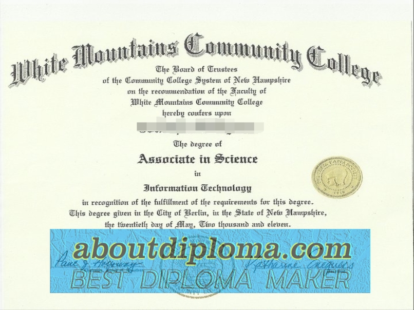 How to Order a Fake White Mountains Community College Diploma: Step-by-Step Guide - 专业证书