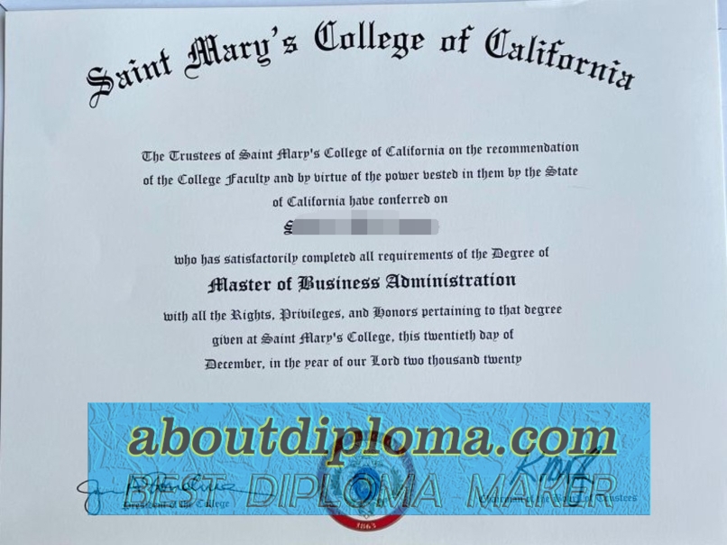 How to Purchase a Fake Saint Mary's College of California Degree: A Step-by-Step Guide - 专业证书
