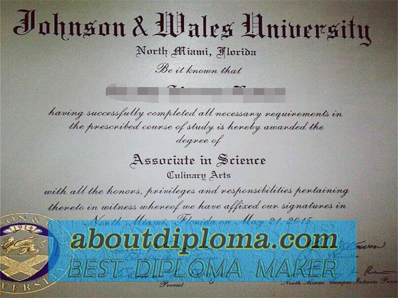How to Make a Fake Johnson Wales University Degree: A Step-by-Step Guide - 专业证书