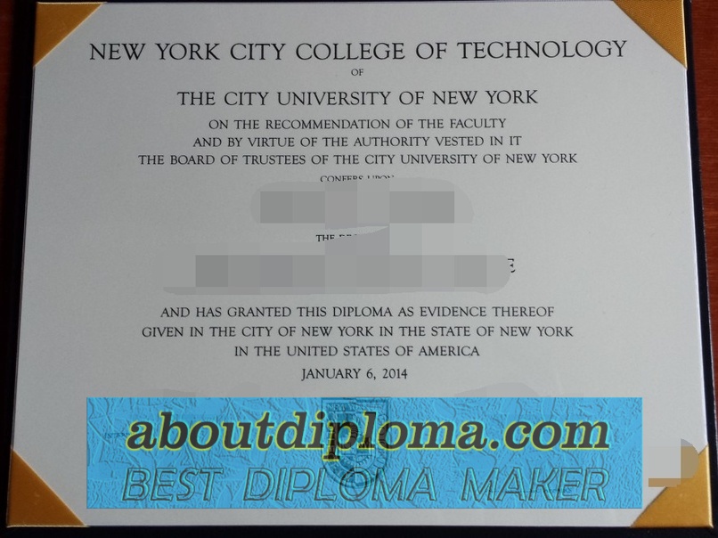 How to Make a Fake New York City College of Technology Diploma in 2023