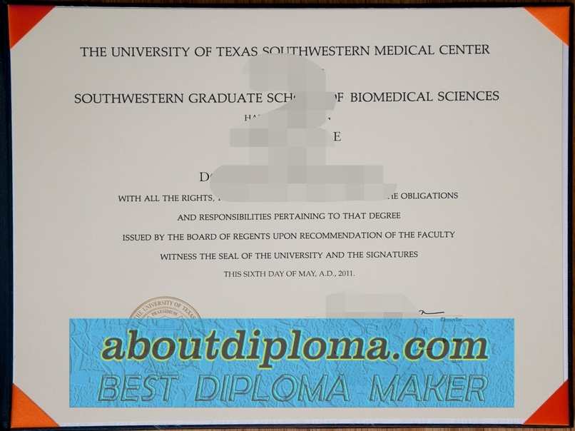 How to Make a Fake UT Southwestern Medical Center Degree: A Step-by-Step Guide - 专业证书