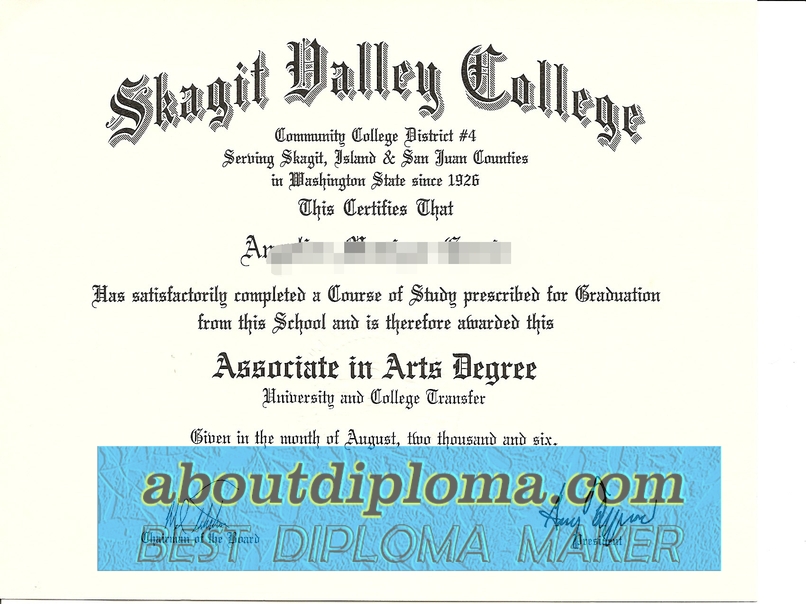 Order Your Skagit Valley College Degree: A Step-by-Step Guide - 专业证书
