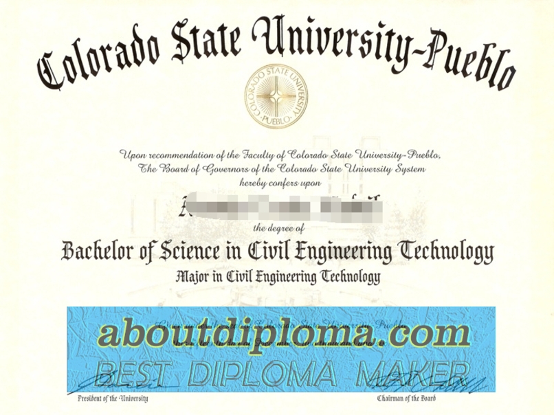 Is It Possible to Buy a Fake Colorado State University, Pueblo Diploma? - 专业证书