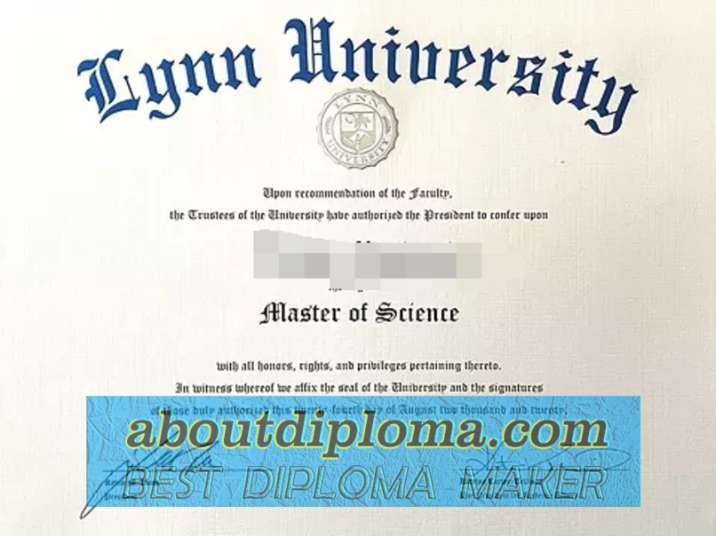 Is It Possible to Buy a Fake Lynn University Diploma? - 专业证书