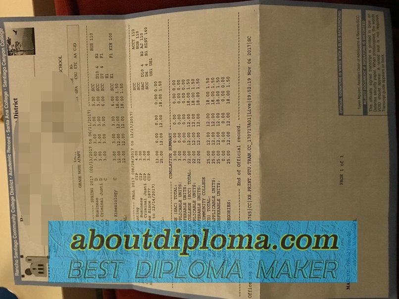 Is It Possible to Buy a Fake Santiago Canyon College Diploma? - 专业证书