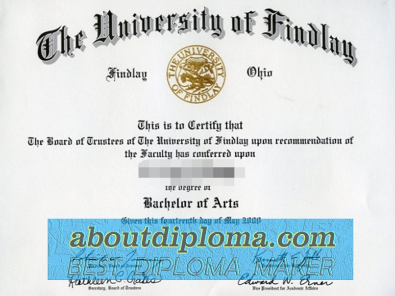 Is It Possible to Buy a Fake The University of Findlay Degree? - 专业证书