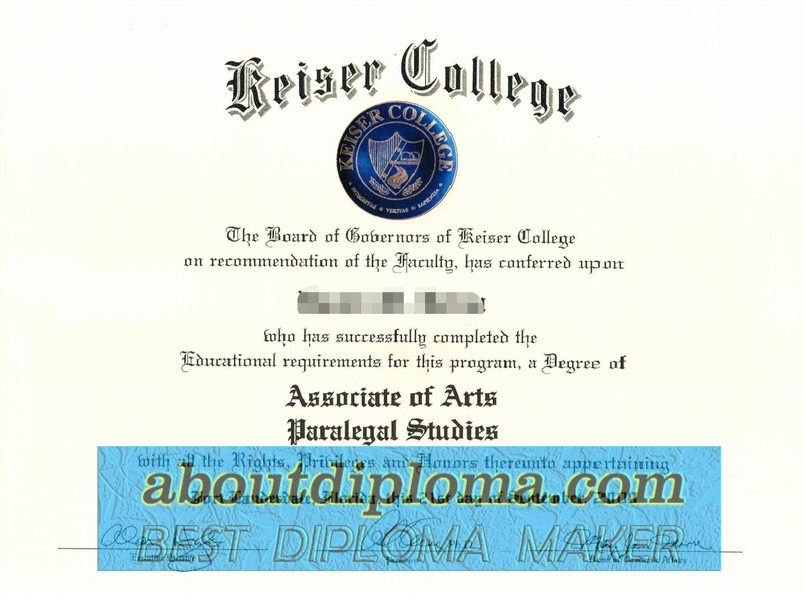 Purchase Fake Keiser College Diploma: How to Ensure Quality and Authenticity
