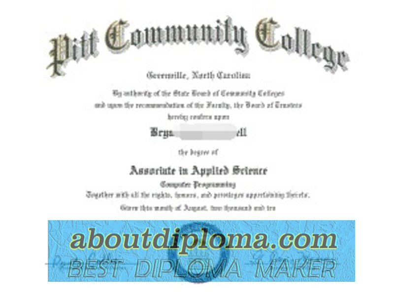 Purchase Fake Pitt Community College Degree: A Comprehensive Guide