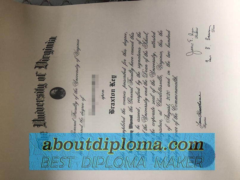 Purchase Fake University of Virginia Degree: Is It Worth the Risk? - 专业证书