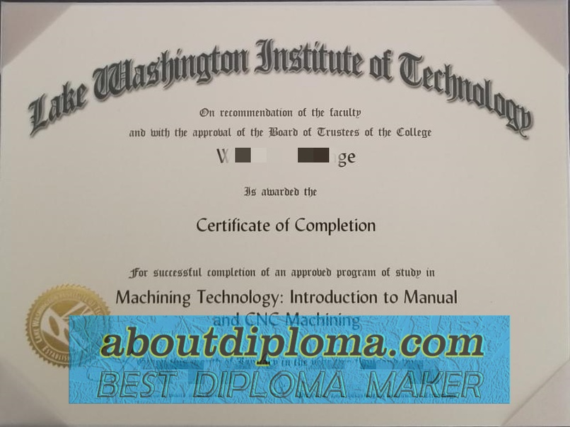 Purchase Fake Lake Washington Institute of Technology Degree: A Comprehensive Guide - 专业证书