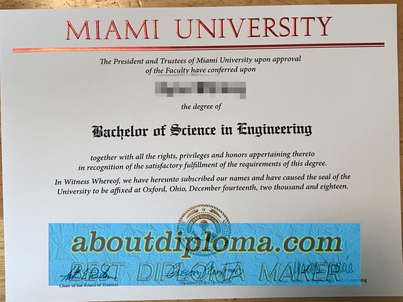 Rustom's Journey: How to Earn a Miami University Diploma - 专业证书