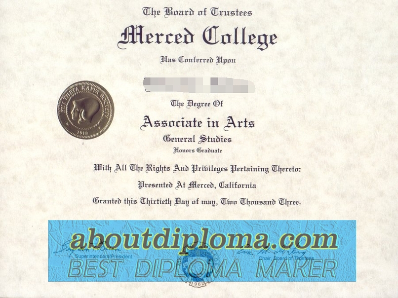 The Steps to Buy a Fake Merced College Diploma: A Guide - 专业证书