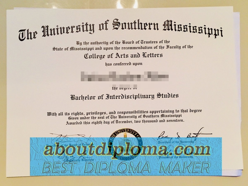 Where to Order a Fake University of Southern Mississippi Diploma