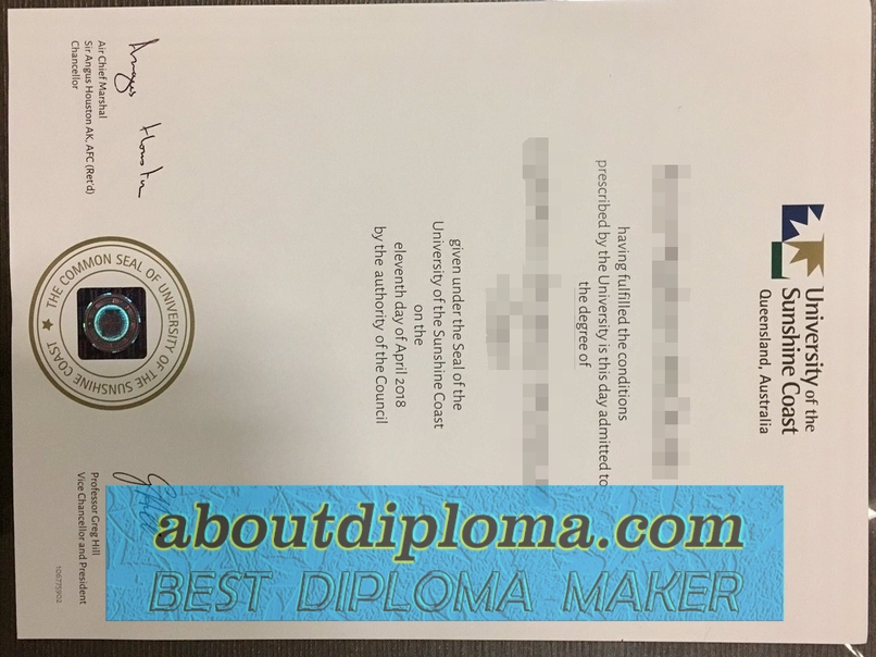 Unveiling the Best-Fake-University-of-Sunshine-Coast-Degree: Your Shortcut to Success - 专业证书