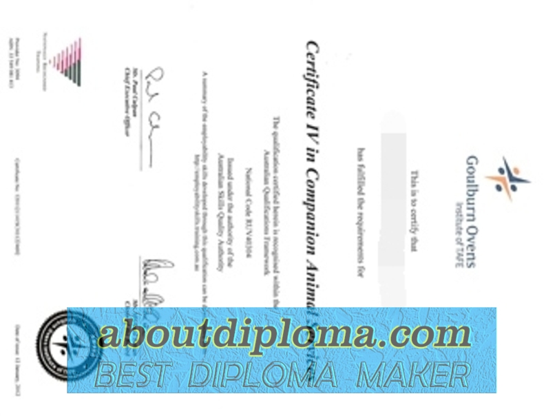 Copy-TAFEGoulburn-Ovens-Institute-of-TAFE-Diploma: Your Path to Success in 2024 - 专业证书